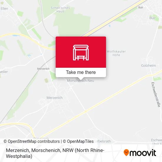 Карта Merzenich, Morschenich