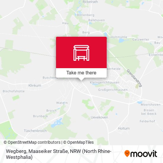 Wegberg, Maaseiker Straße map
