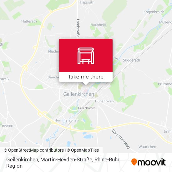 Geilenkirchen, Martin-Heyden-Straße map