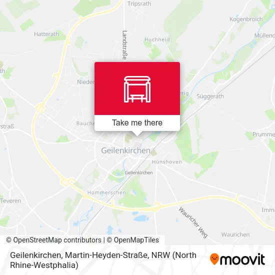 Карта Geilenkirchen, Martin-Heyden-Straße