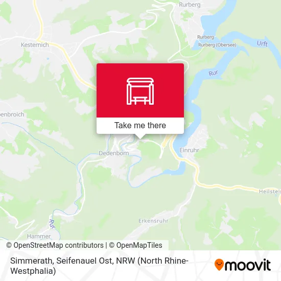 Карта Simmerath, Seifenauel Ost