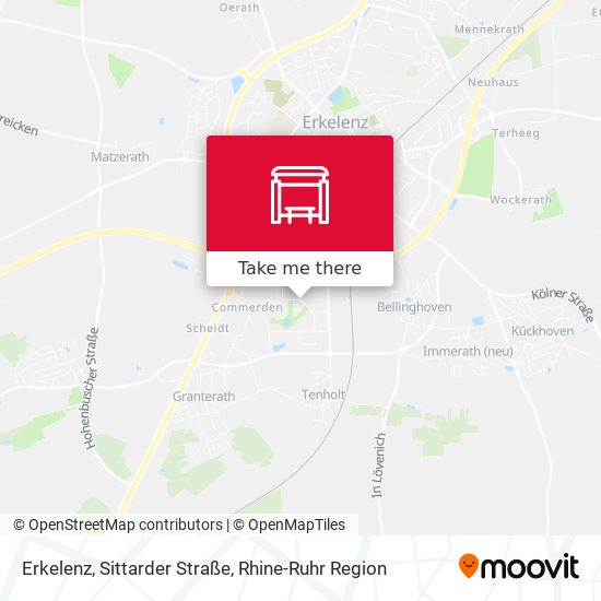 Erkelenz, Sittarder Straße map