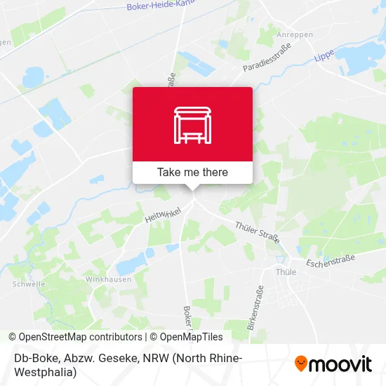 Db-Boke, Abzw. Geseke map