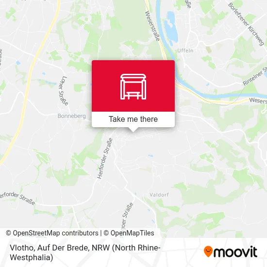 Vlotho, Auf Der Brede map
