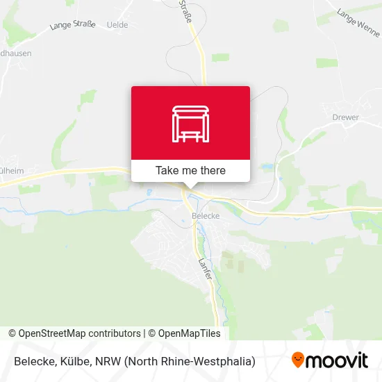 Belecke, Külbe map