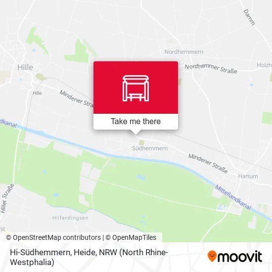 Карта Hi-Südhemmern, Heide