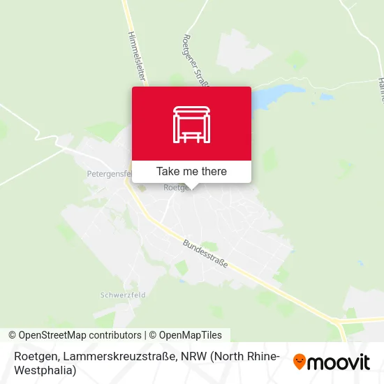 Карта Roetgen, Lammerskreuzstraße