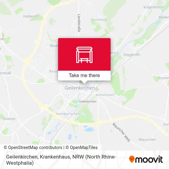 Geilenkirchen, Krankenhaus map