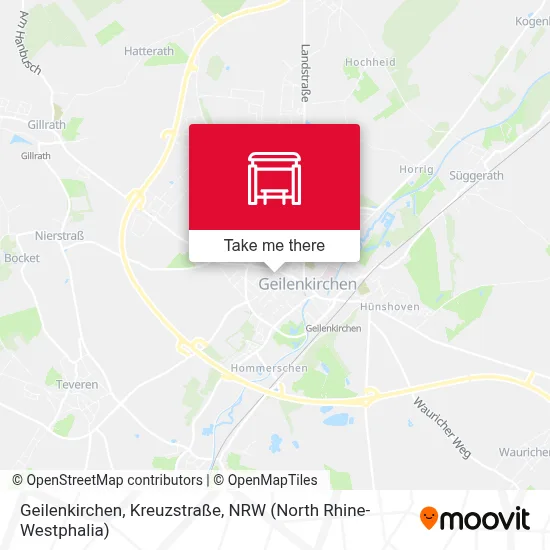 Geilenkirchen, Kreuzstraße map