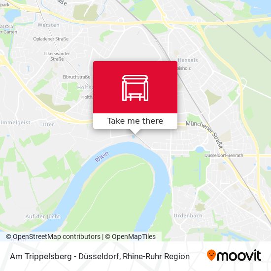 Карта Am Trippelsberg - Düsseldorf