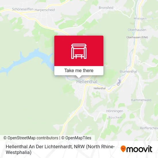 Карта Hellenthal An Der Lichtenhardt