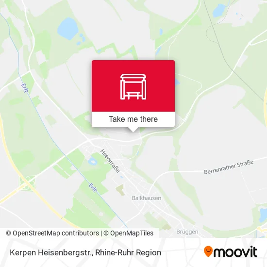 Карта Kerpen Heisenbergstr.