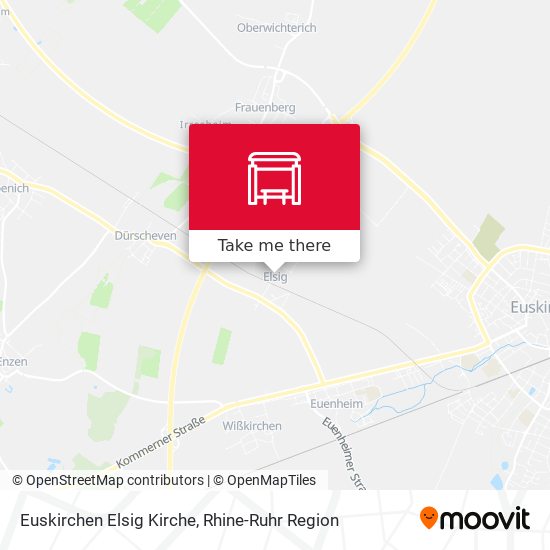Euskirchen Elsig Kirche map