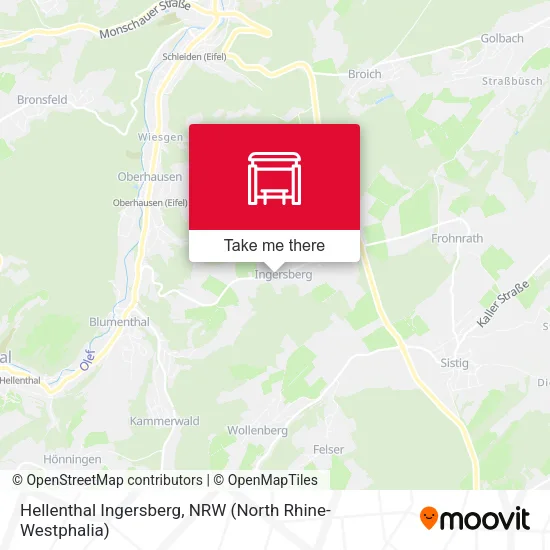 Карта Hellenthal Ingersberg