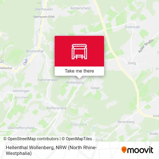 Карта Hellenthal Wollenberg