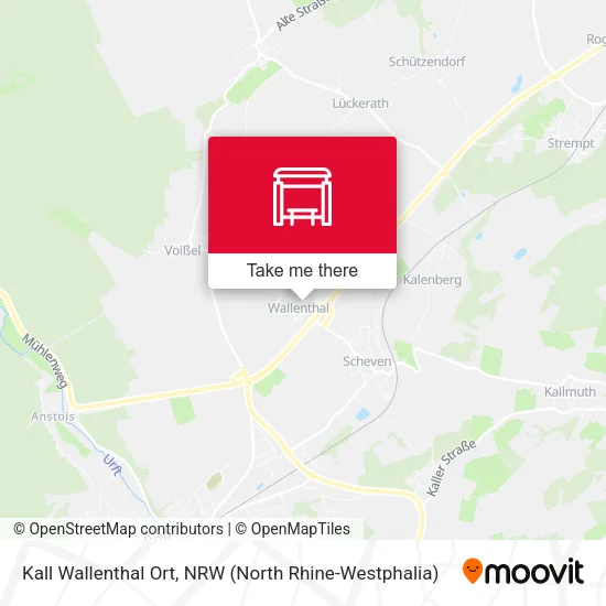 Карта Kall Wallenthal Ort