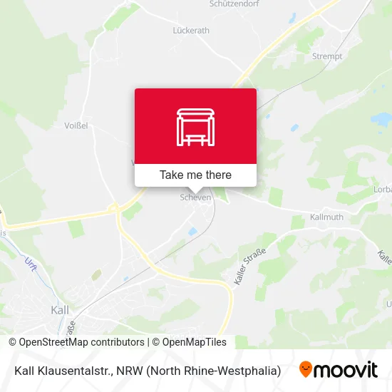 Карта Kall Klausentalstr.