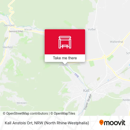 Карта Kall Anstois Ort