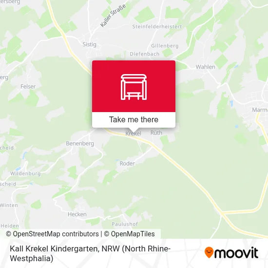 Kall Krekel Kindergarten map
