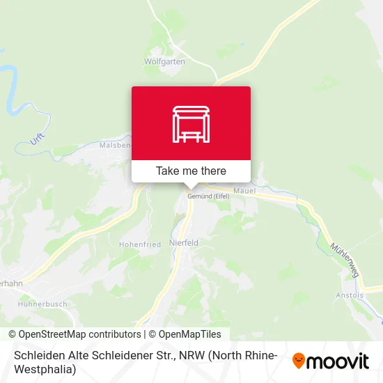 Карта Schleiden Alte Schleidener Str.