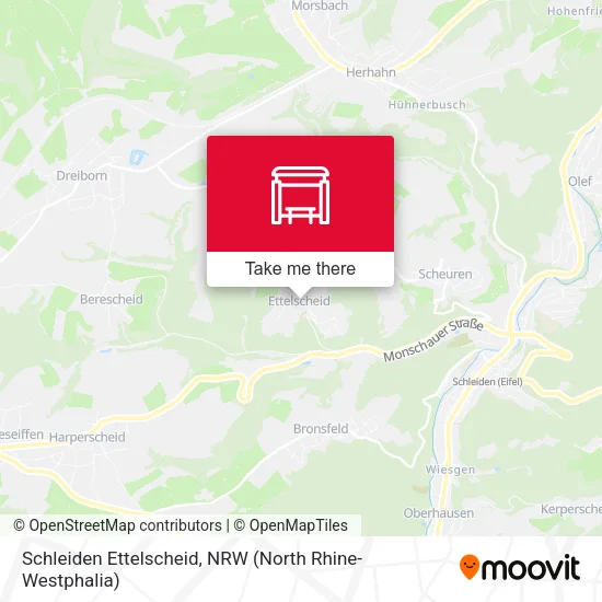 Карта Schleiden Ettelscheid