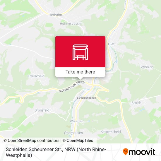 Карта Schleiden Scheurener Str.