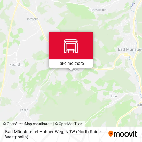 Карта Bad Münstereifel Hohner Weg