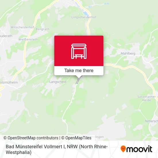 Карта Bad Münstereifel Vollmert I