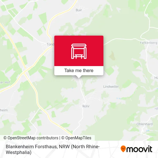 Blankenheim Forsthaus map