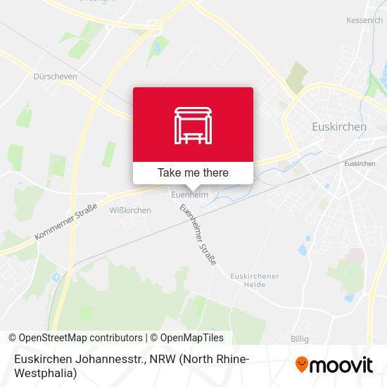 Карта Euskirchen Johannesstr.