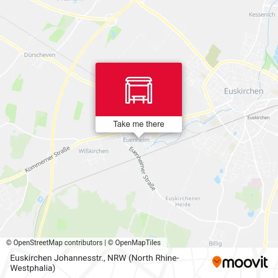 Карта Euskirchen Johannesstr.