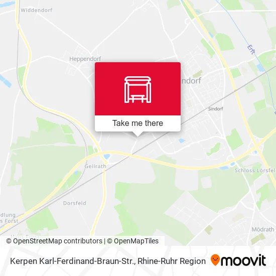 Карта Kerpen Karl-Ferdinand-Braun-Str.