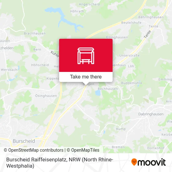 Карта Burscheid Raiffeisenplatz