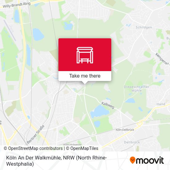 Карта Köln An Der Walkmühle