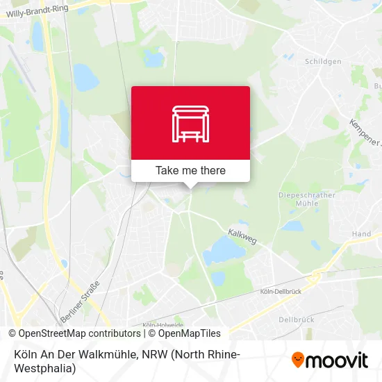 Карта Köln An Der Walkmühle