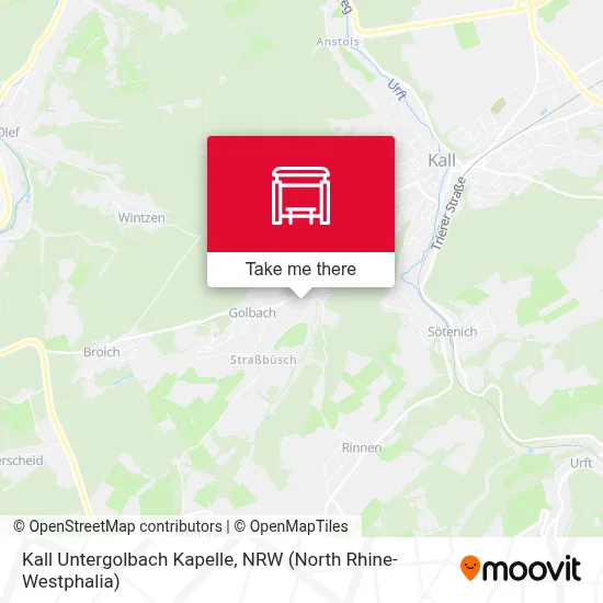 Kall Untergolbach Kapelle map