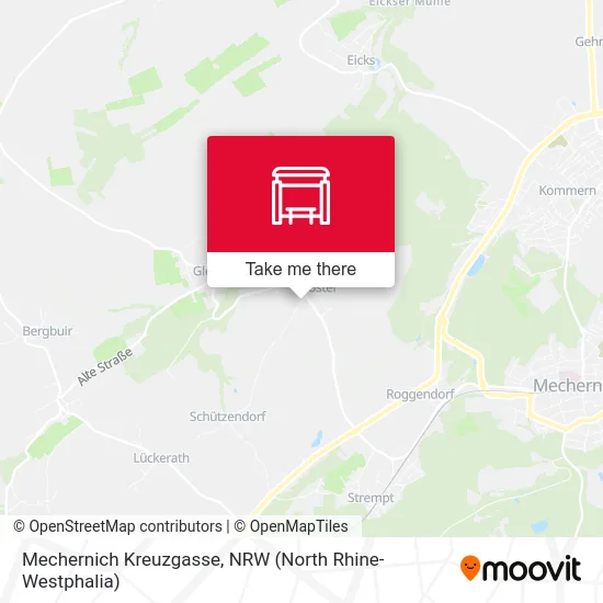 Карта Mechernich Kreuzgasse