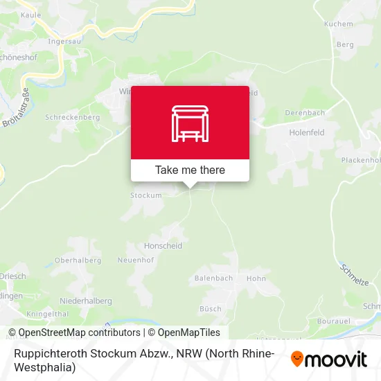 Карта Ruppichteroth Stockum Abzw.