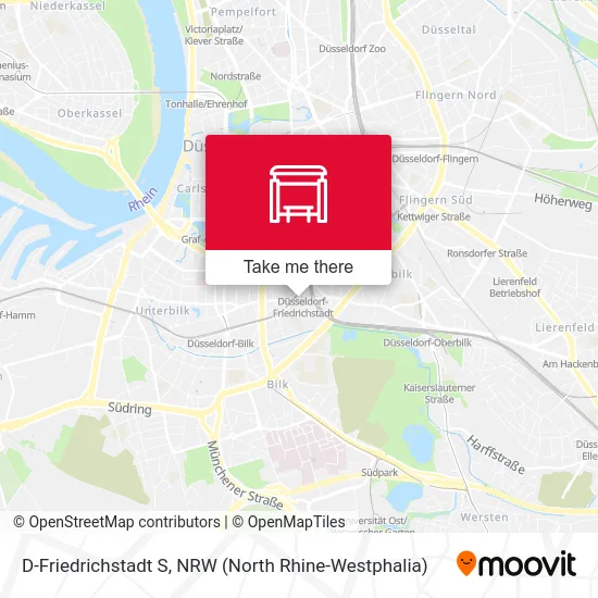 D-Friedrichstadt S map