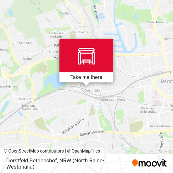 Карта Dorstfeld Betriebshof