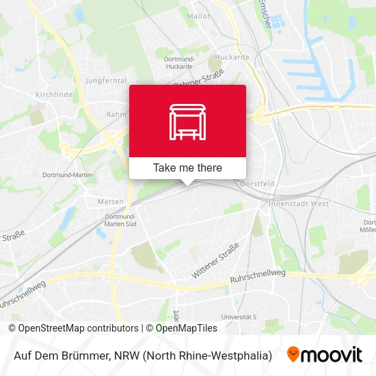 Карта Auf Dem Brümmer