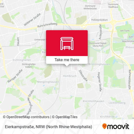 Карта Eierkampstraße