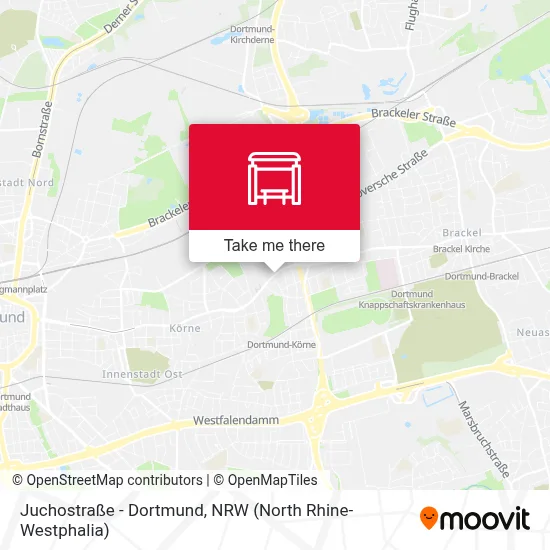 Juchostraße - Dortmund map