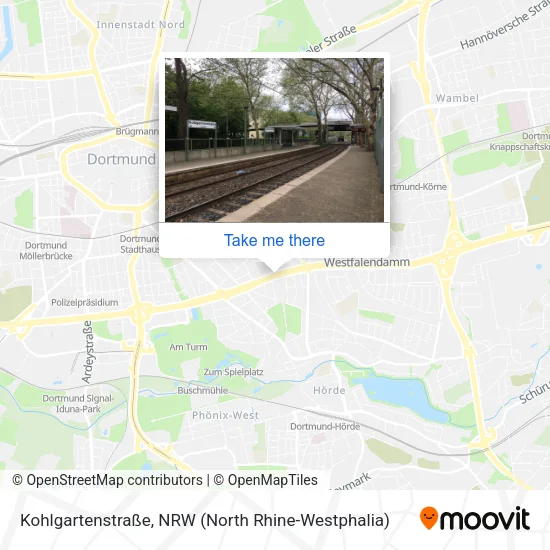 Карта Kohlgartenstraße