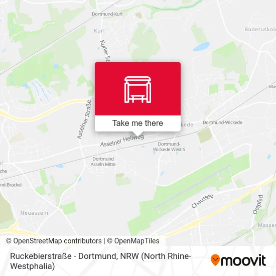 Ruckebierstraße - Dortmund map
