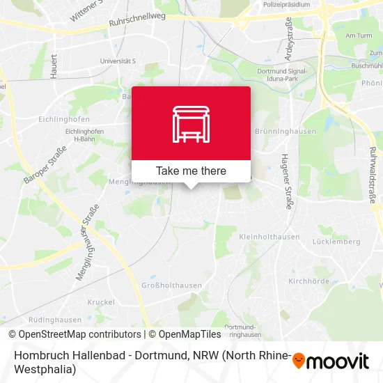 Hombruch Hallenbad - Dortmund map