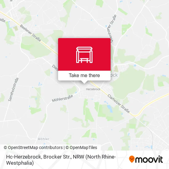 Карта Hc-Herzebrock, Brocker Str.