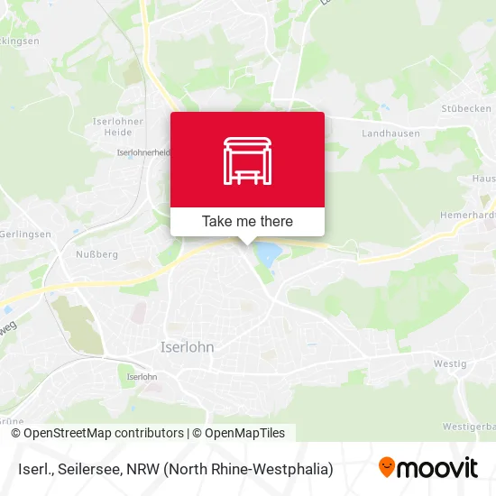 Карта Iserl., Seilersee