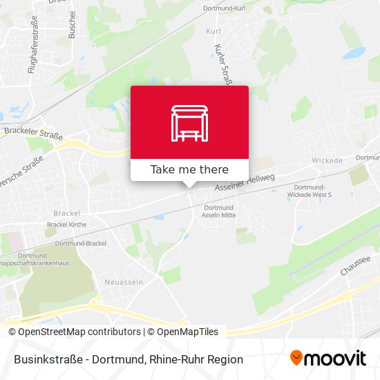 Businkstraße - Dortmund map