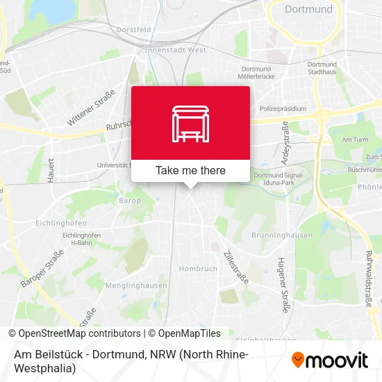 Карта Am Beilstück - Dortmund